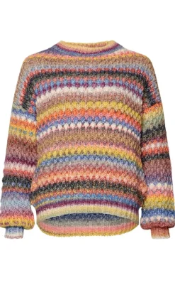 Sale Sweater - Gio - Multi Mix Striktrøjer & Sweat