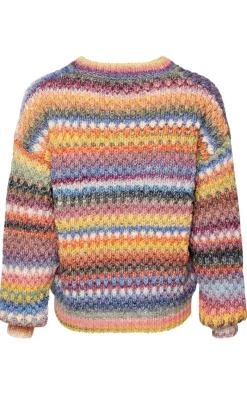 Sale Sweater - Gio - Multi Mix Striktrøjer & Sweat