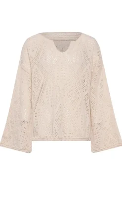 Clearance Sweater - Seattle - Offwhite Striktrøjer & Sweat