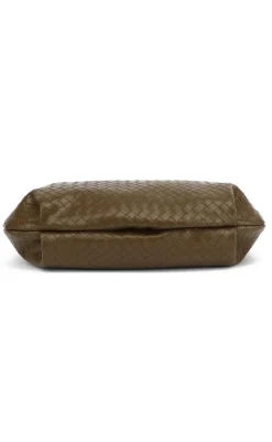 Online Taske - Peony - Dark Olive Tasker