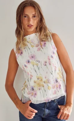 Discount Top - Lola - Tondah Print T-shirts & Toppe