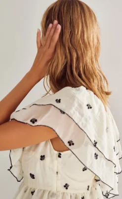 Top - Louisa - Offwhite T-shirts & Toppe