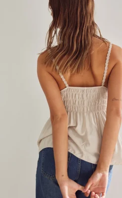 Outlet Top - Lylan - Oyster T-shirts & Toppe