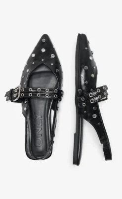 Clearance Ballerina - Laura - Black Loafers & Ballerinaer