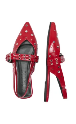 Ballerinaer - Laura - High Risk Red Loafers & Ballerinaer