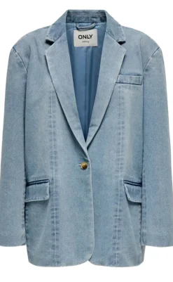 New Blazer - Cory - Light Blue Denim Blazere & Indejakker