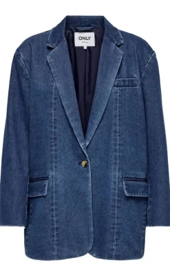 New Blazer - Cory - Medium Blue Denim Blazere & Indejakker