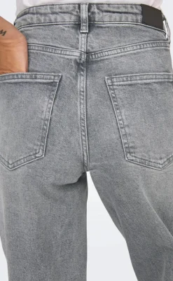 New Bukser - Juicy Wide Leg - Medium Grey Denim Bukser & Jeans