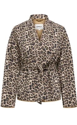 Best Jakke - Elvira - Humus/Leo Jakker & Frakker|Alt Overtøj