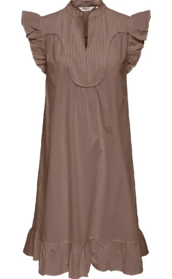 Online Kjole - Adda - Brown Lentil Kjoler