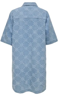 Best Kjole - Belle Print - Light Blue Denim Kjoler