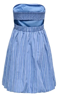 Sale Kjole - Lesie - Blue Bonnet/Esie Stripe Kjoler