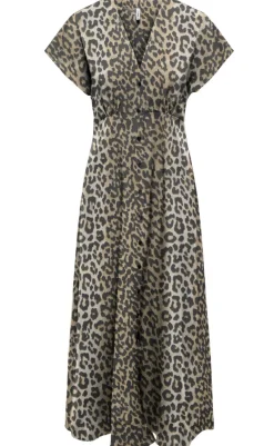 New Kjole - Nova Mollie - Timber Wolf w. Wildlife Kjoler