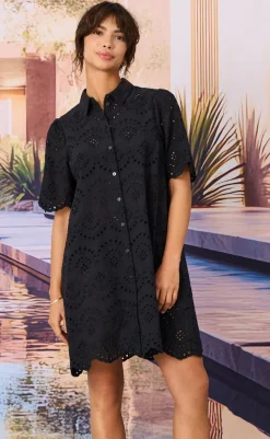 Outlet Kjole - Valais S/S - Black Kjoler