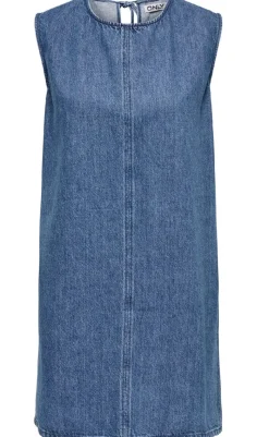 Hot Kjole - Vigga - Medium Blue Denim Kjoler