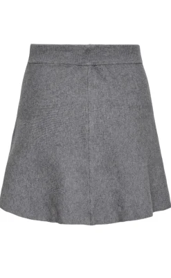 Hot Nederdel - Cosima - Medium Grey Melange Nederdele