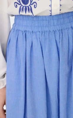 Hot Nederdel - Tulum - Blue Bonnet Nederdele