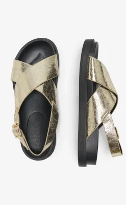 Discount Sandaler - Minnie - Gold Sandaler