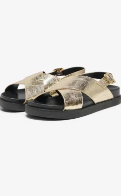 Discount Sandaler - Minnie - Gold Sandaler