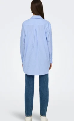 New Skjorte - Laura Life - Bright White/Flower Skjorter