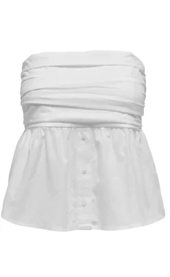 Online Top - Esie - White T-shirts & Toppe