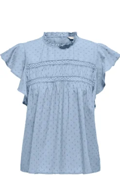 Online Top - Katti - Cashmere Blue T-shirts & Toppe