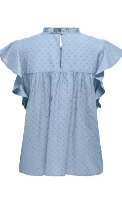 Online Top - Katti - Cashmere Blue T-shirts & Toppe