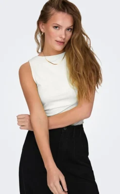 Outlet Top - Lea 2 Ways - Cloud Dancer T-shirts & Toppe