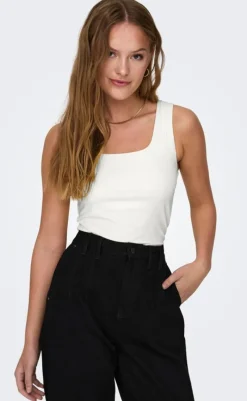 Outlet Top - Lea 2 Ways - Cloud Dancer T-shirts & Toppe