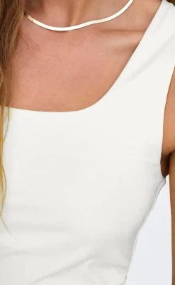 Outlet Top - Lea 2 Ways - Cloud Dancer T-shirts & Toppe