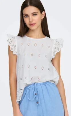 New Top - Lou Life - Bright White T-shirts & Toppe