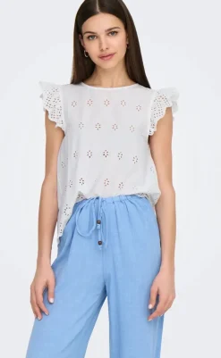 New Top - Lou Life - Bright White T-shirts & Toppe