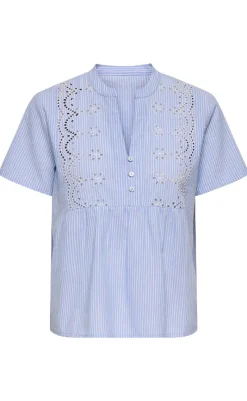 Online Top - Skano - Serenity/Cloud Dancer T-shirts & Toppe