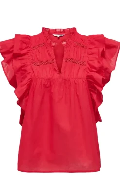 Online Top - Sunny - High Risk Red T-shirts & Toppe