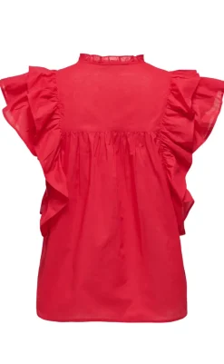 Online Top - Sunny - High Risk Red T-shirts & Toppe