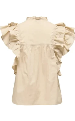 Outlet Top - Sunny - Humus T-shirts & Toppe