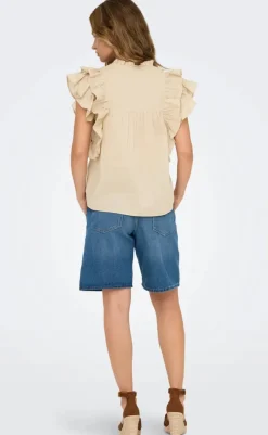 Outlet Top - Sunny - Humus T-shirts & Toppe