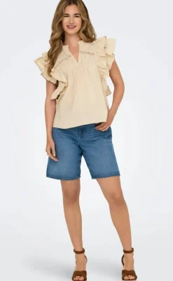 Outlet Top - Sunny - Humus T-shirts & Toppe