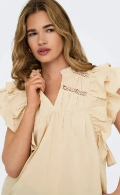 Outlet Top - Sunny - Humus T-shirts & Toppe