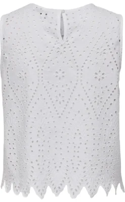 Sale Top - Tulum - Bright White T-shirts & Toppe