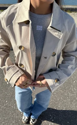 New Trenchcoat - April - Oxford Tan Jakker & Frakker|Alt Overtøj