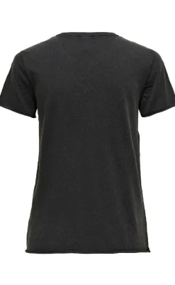 Hot T-Shirt - Lucy Life - Black T-shirts & Toppe