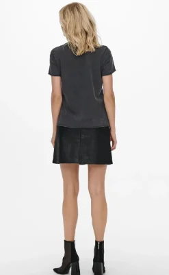 Hot T-Shirt - Lucy Life - Black T-shirts & Toppe