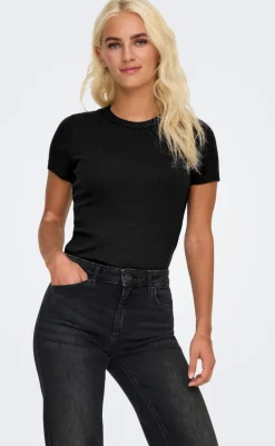 New T-Shirt - Val - Black T-shirts & Toppe