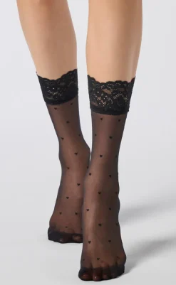 Oroblu Strømper - Sweetie 20 - Black Strømper & Strømpebukser