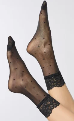 Oroblu Strømper - Sweetie 20 - Black Strømper & Strømpebukser