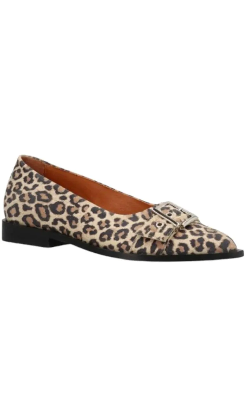 Discount Ballerina - Must S - Suede Leopard Brown Loafers & Ballerinaer