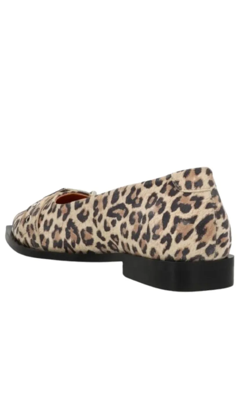 Discount Ballerina - Must S - Suede Leopard Brown Loafers & Ballerinaer