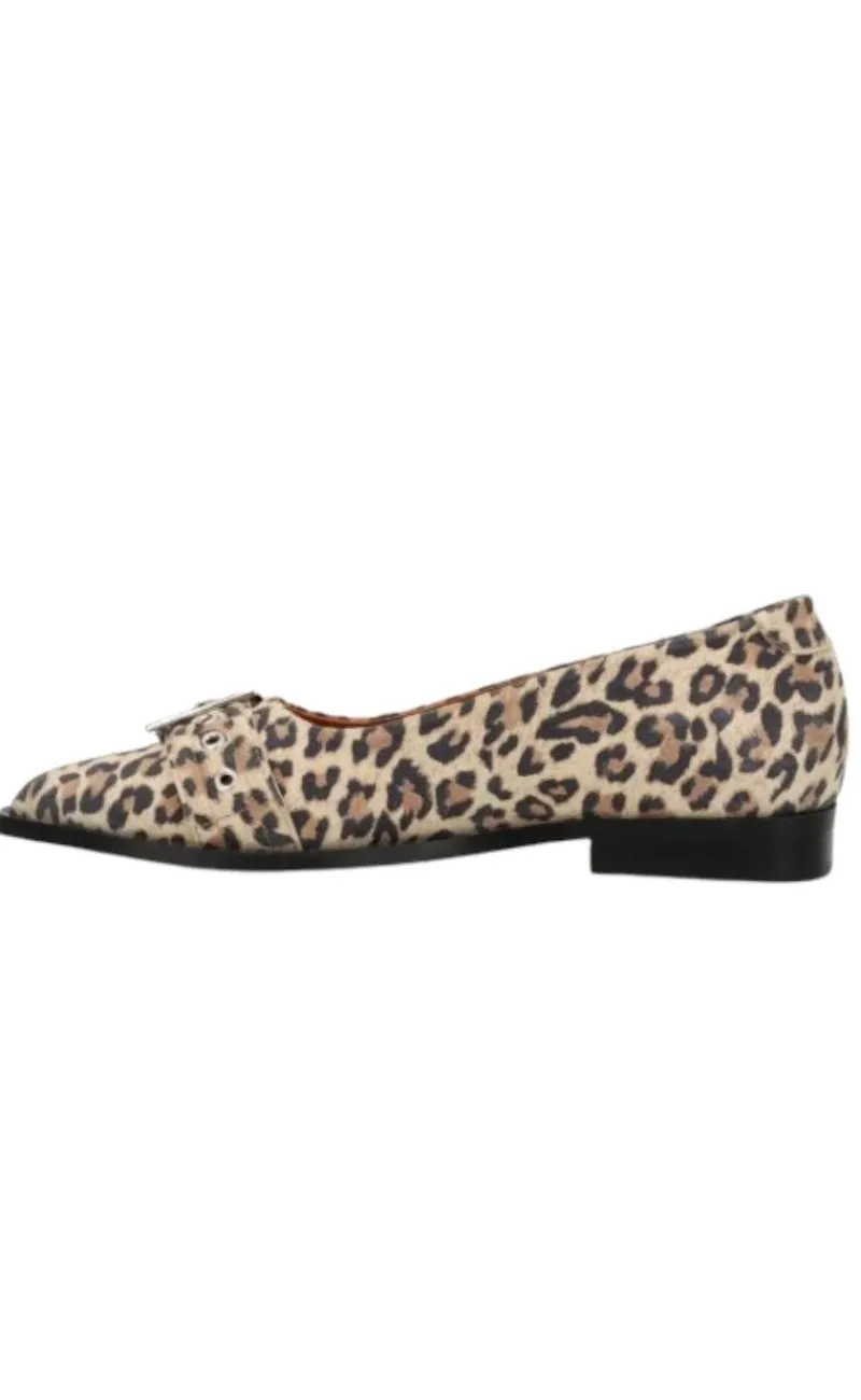 Discount Ballerina - Must S - Suede Leopard Brown Loafers & Ballerinaer