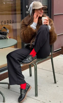 Clearance Loafers - Rudder-X - Leather Black Loafers & Ballerinaer